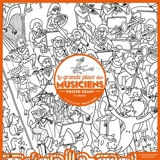 La grande place des musiciens : poster géant à colorier - Emilie Harel