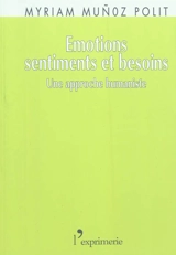 Emotions, sentiments et besoins - Myriam Munoz Polit
