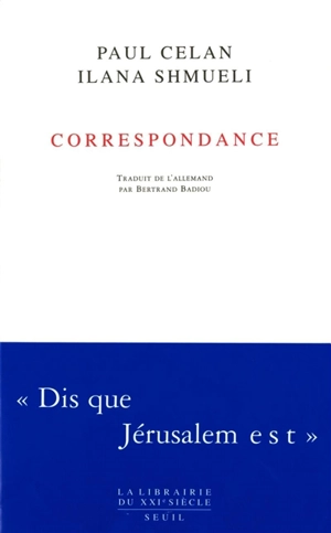 Correspondance (1965-1970) - Paul Celan