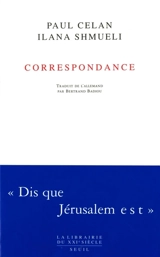 Correspondance (1965-1970) - Paul Celan