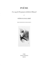 Un coup de dés jamais n'abolira le hasard : poème - Stéphane Mallarmé