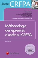 Méthodologie des épreuves d'accès au CRFPA