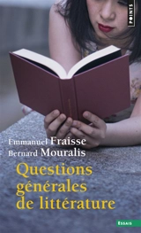 Questions générales de littérature - Emmanuel Fraisse