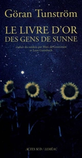 Le livre d'or des gens de Sunne - Göran Tunström