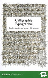 Calligraphie, typographie