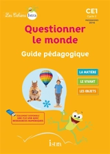 Questionner le monde CE1 : corrigés - Didier Fritz