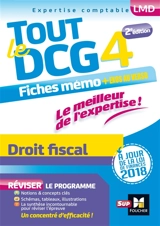 Tout le DCG 4 : droit fiscal - Jean-Luc Mondon
