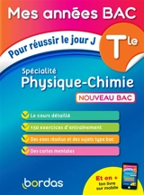 Physique chimie spécialité terminale : nouveau bac - David Dubus
