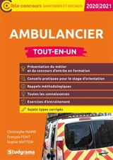 Ambulancier : tout-en-un : concours 2020-2021