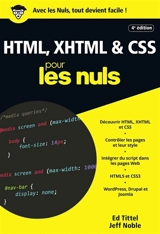 HTML, XHTML & CSS pour les nuls - Ed Tittel