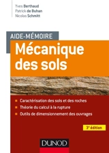 Mécanique des sols : aspects mécaniques des sols et des structures - Yves Berthaud