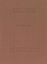 Sur Morandi - Cesare Brandi