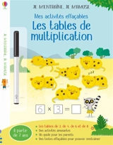 Les tables de multiplication : mes activités effaçables - Holly Bathie