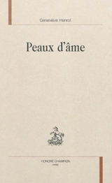 Peaux d'âme - Geneviève Henrot