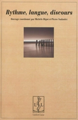 Rythme, langue, discours