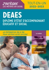 DEAES, diplôme d'Etat d'accompagnant éducatif et social : tout-en-un 2022-2023 - Daniela Lévy