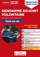 Gendarme adjoint volontaire : GAV APJA et GAV EP, catégorie C, tout-en-un : sélection 2020-2021 - Dominique Herbaut