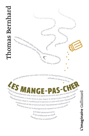 Les mange-pas-cher - Thomas Bernhard