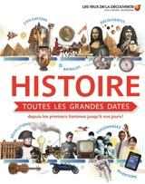 Histoire, toutes les grandes dates : depuis les premiers hommes jusqu'à nos jours ! - Peter Chrisp