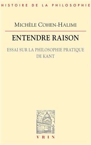 Entendre raison - Michèle Cohen-Halimi