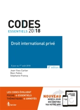 Droit international privé 2018