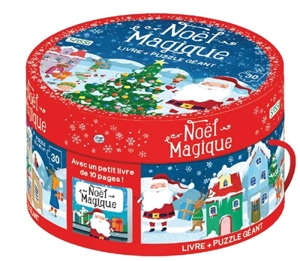 Noël magique : livre + puzzle géant - Matteo Gaule