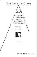 Dran : méridiens de la décision dans la pensée contemporaine - Massimo Cacciari