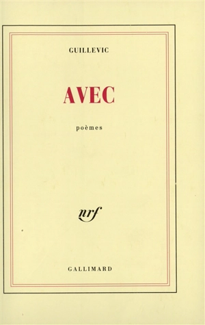 Avec - Eugène Guillevic