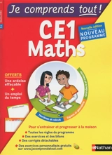 Je comprends tout ! Maths CE1, 7-8 ans : nouveau programme - Pascale Chavanette-Iglesia
