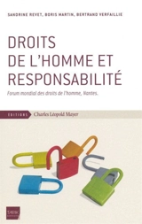 Droits de l'homme et responsabilité - Forum mondial des droits de l'homme (02 ; 2006 ; Nantes)