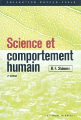 Science et comportement humain - Burrhus Frederic Skinner