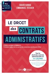 Le droit des contrats administratifs - David Subra