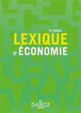 Lexique d'économie