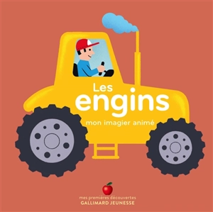 Les engins : mon imagier animé - Kiko