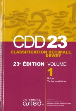Classification décimale Dewey et index - Melvil Dewey