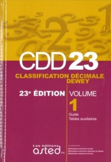 Classification décimale Dewey et index - Melvil Dewey