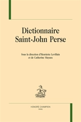 Dictionnaire Saint-John Perse