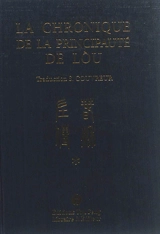 La chronique de la principauté de Lou. Tch'ouen ts'iou et Tso tchouan - Confucius