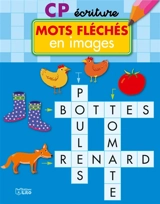 Mots fléchés en images : CP écriture : bleu - Vanna Bristot