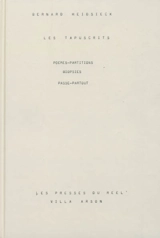 Les tapuscrits - Bernard Heidsieck