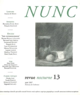Nunc, n° 13. Revue nocturne - Franck Damour