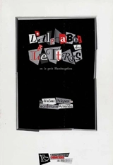 L'alphabet des lettres ou Le petit Hamburgerfons - Jérôme Peignot