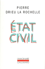 Etat civil - Pierre Drieu La Rochelle