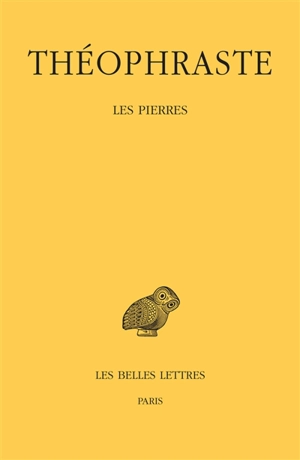 Les pierres - Théophraste