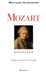 Mozart - Wolfgang Hildesheimer