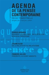 Agenda de la pensée contemporaine, n° 16 - Centre Roland Barthes (Paris)