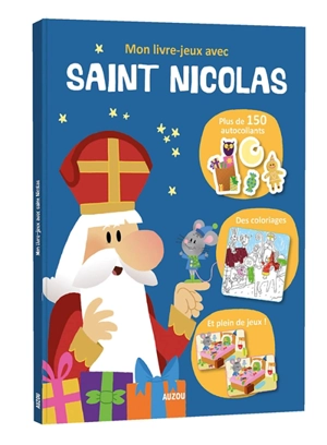 Mon livre-jeux avec saint Nicolas - Mathilde Paris