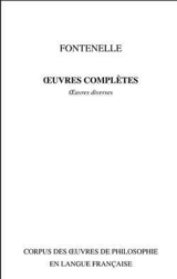 Oeuvres complètes. Vol. 9 - Bernard de Fontenelle