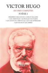 Oeuvres complètes. Poésie, 1 - Victor Hugo