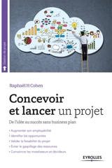 Concevoir et lancer un projet : de l'idée au succès sans business plan - Raphaël Cohen